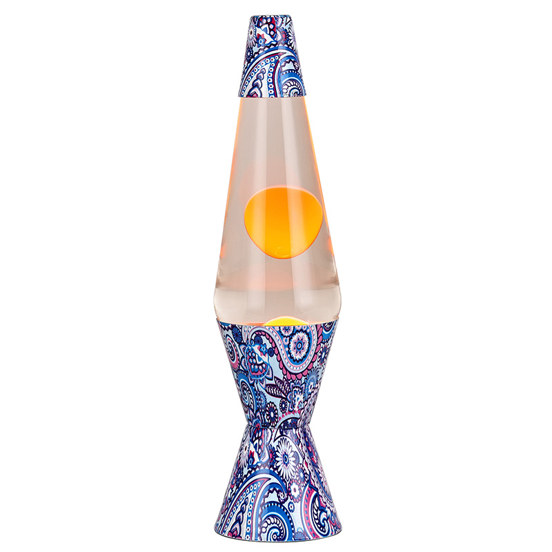 15 pulgadang Asul at puting kulay texture lava lamp