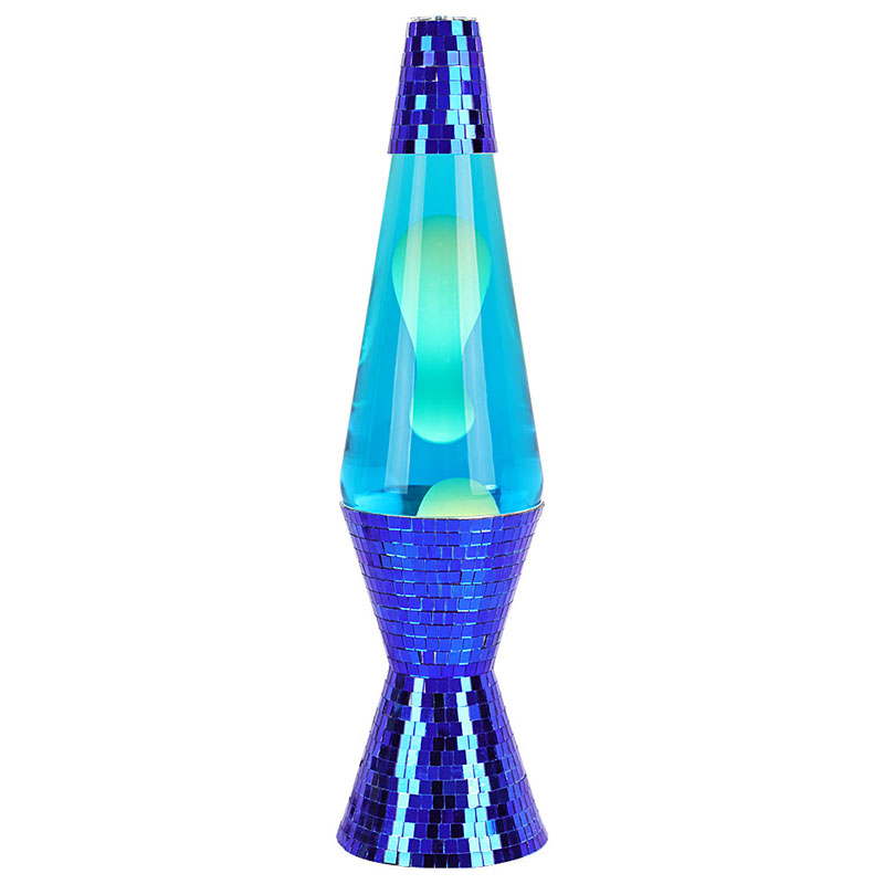 15 Inch Lava Lamp na may Asul na Bote