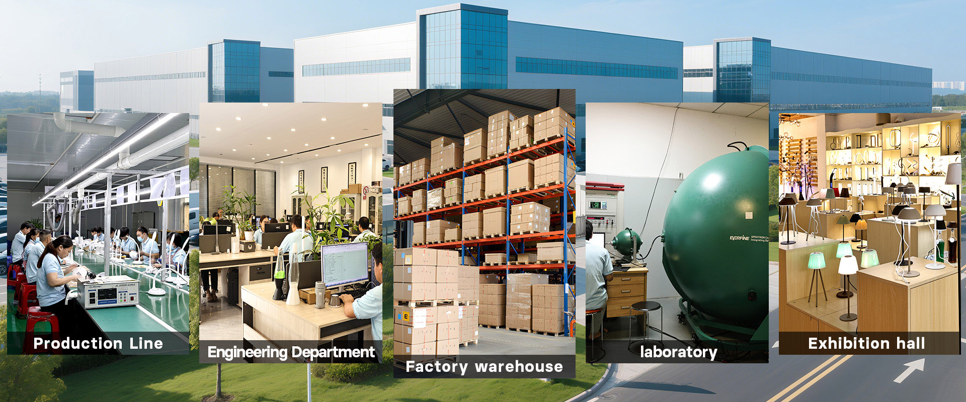 Pabrika ng Clamp Lamp