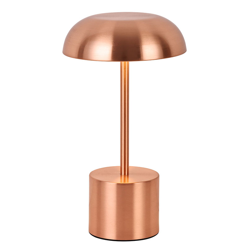 Brass lED desk lamp na may bettery