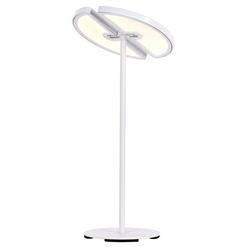 Dual-Moon Adjustable LED Desk Lamp na may Color Temp Control