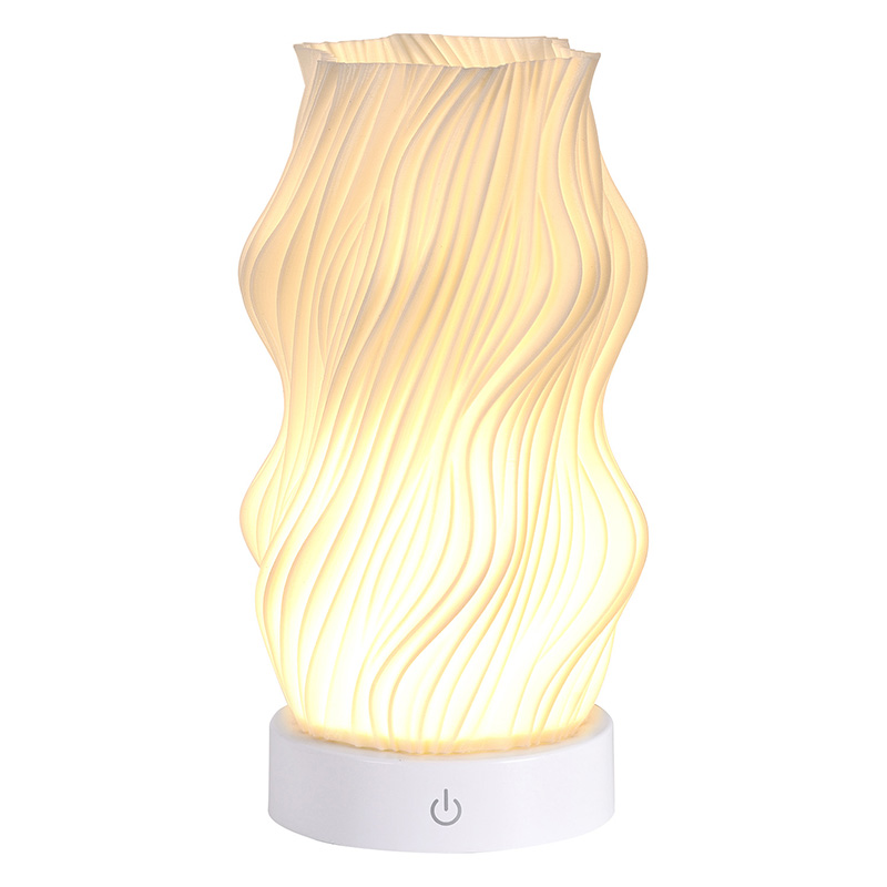 Flame Night Light Table Lamp