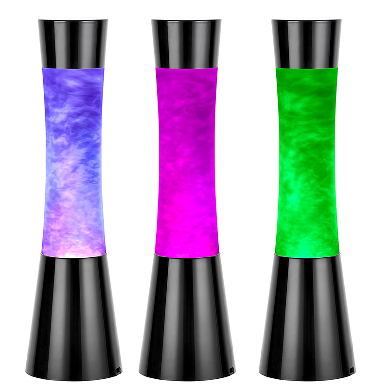 Led Cloudy lava lamp na may 3AAA na baterya