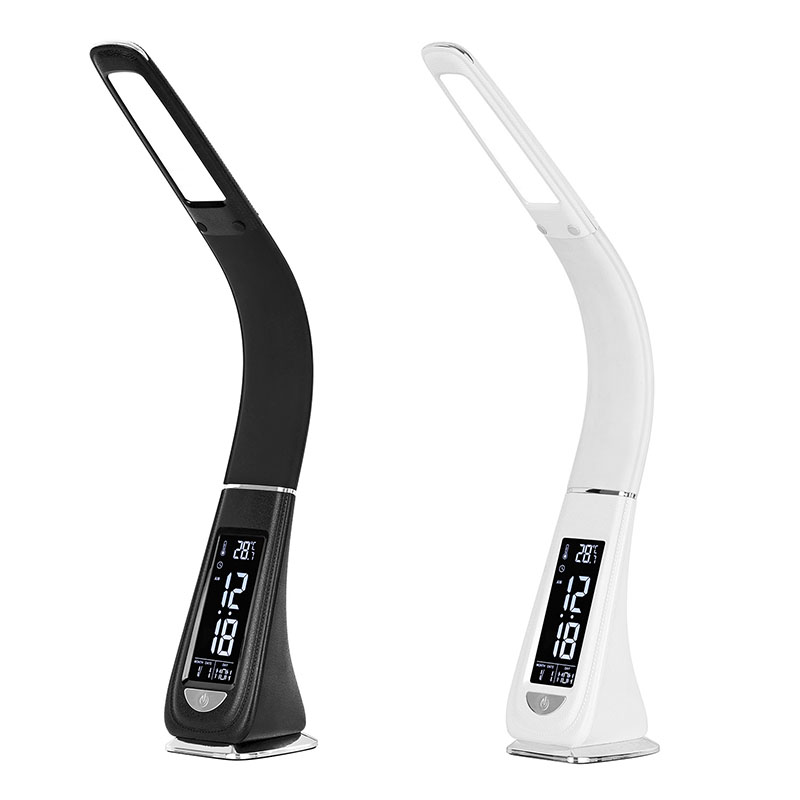 LED desk lamp na may balahibo