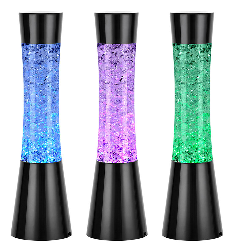 Led ICE lava lamp na may 3AAA na baterya