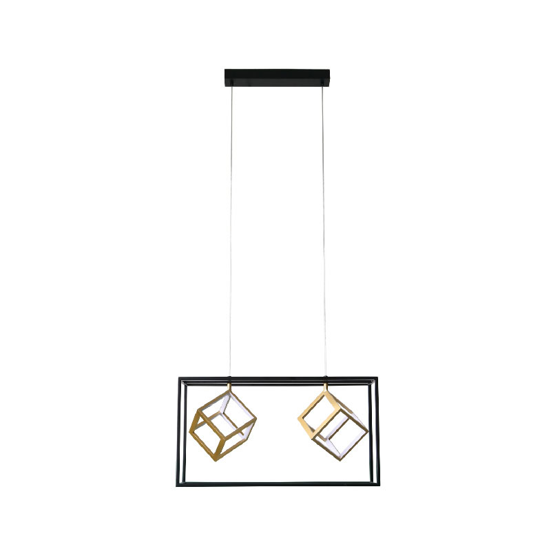 LED Pendant Lamp na may Square Light