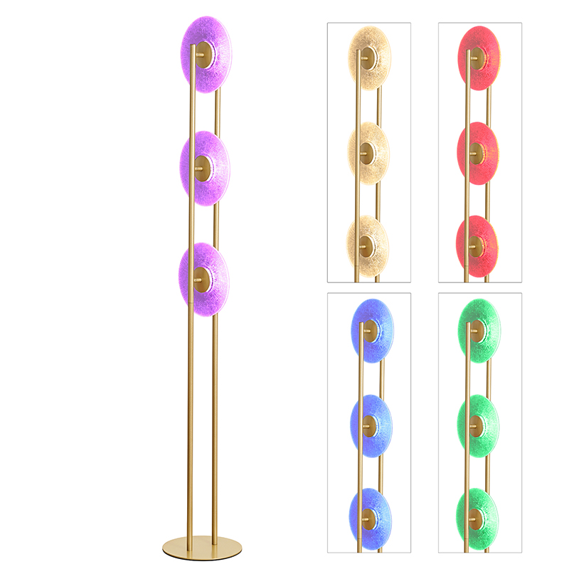 LED RGB Floor lamp na May 3 Disc