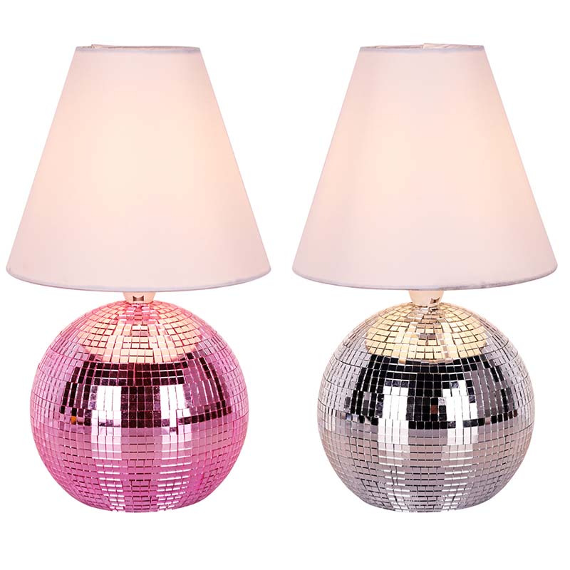 LED Table Lamp na may Glass Ball