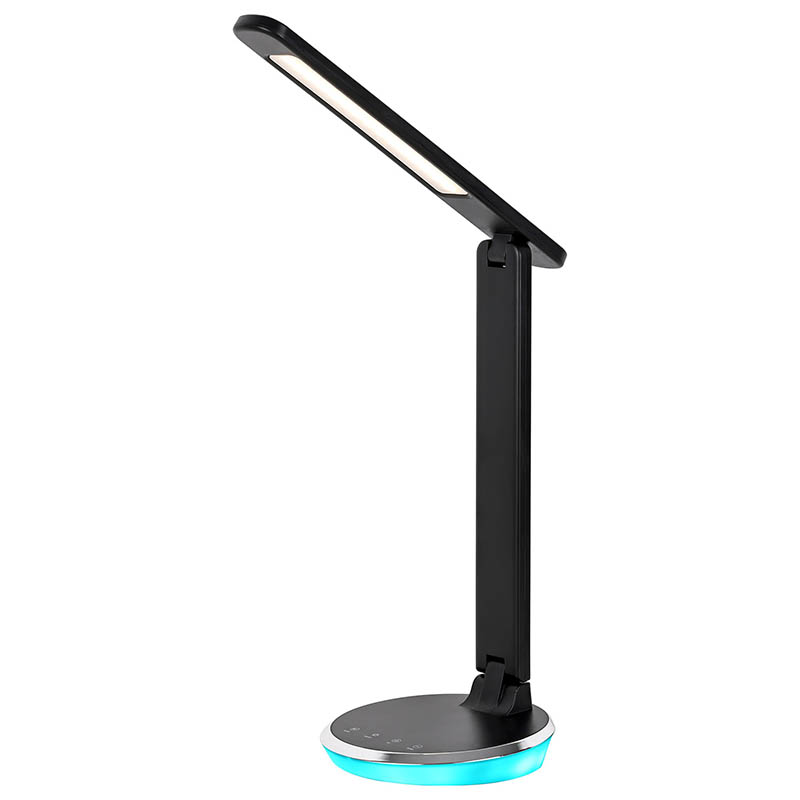 Modernong LED Desk Lamp na may RGB Color-Changing Base