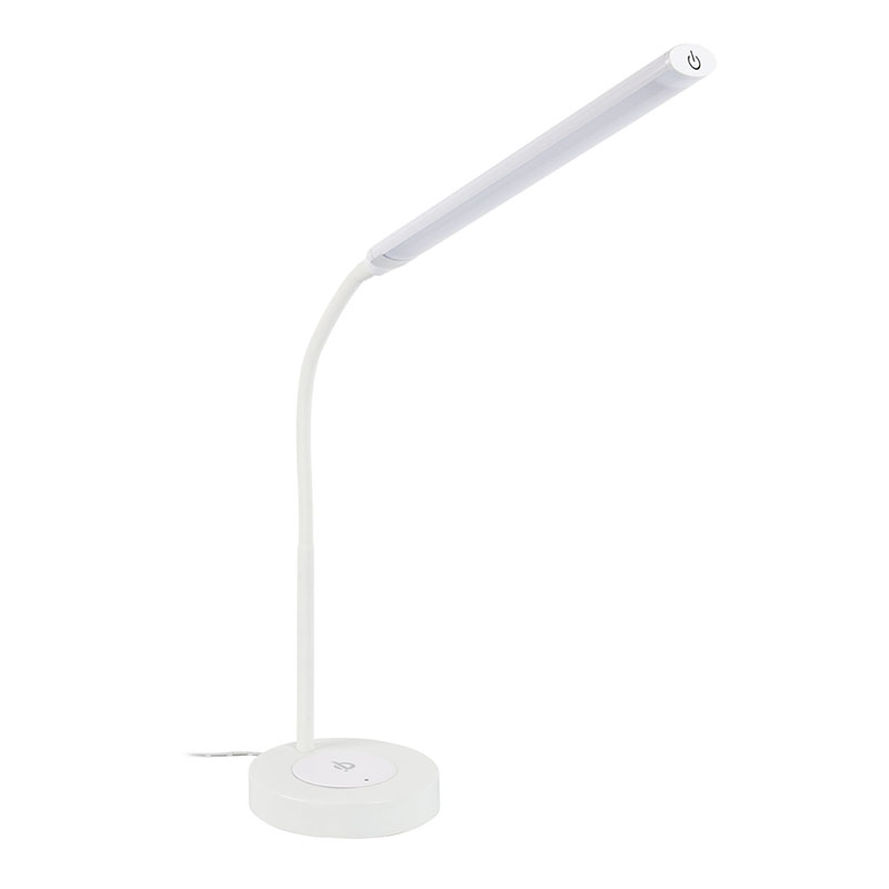 Modernong LED Table Lamp Touch Dimmer Brightness Adjustable Goodness Light Night Light Reading Table Lamp na may USB Charge Port