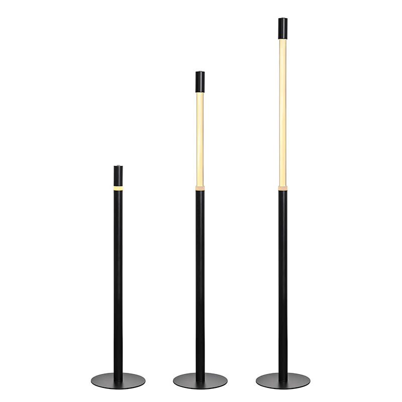 Bagong disenyo na black led floor lamp na may adjustable high light