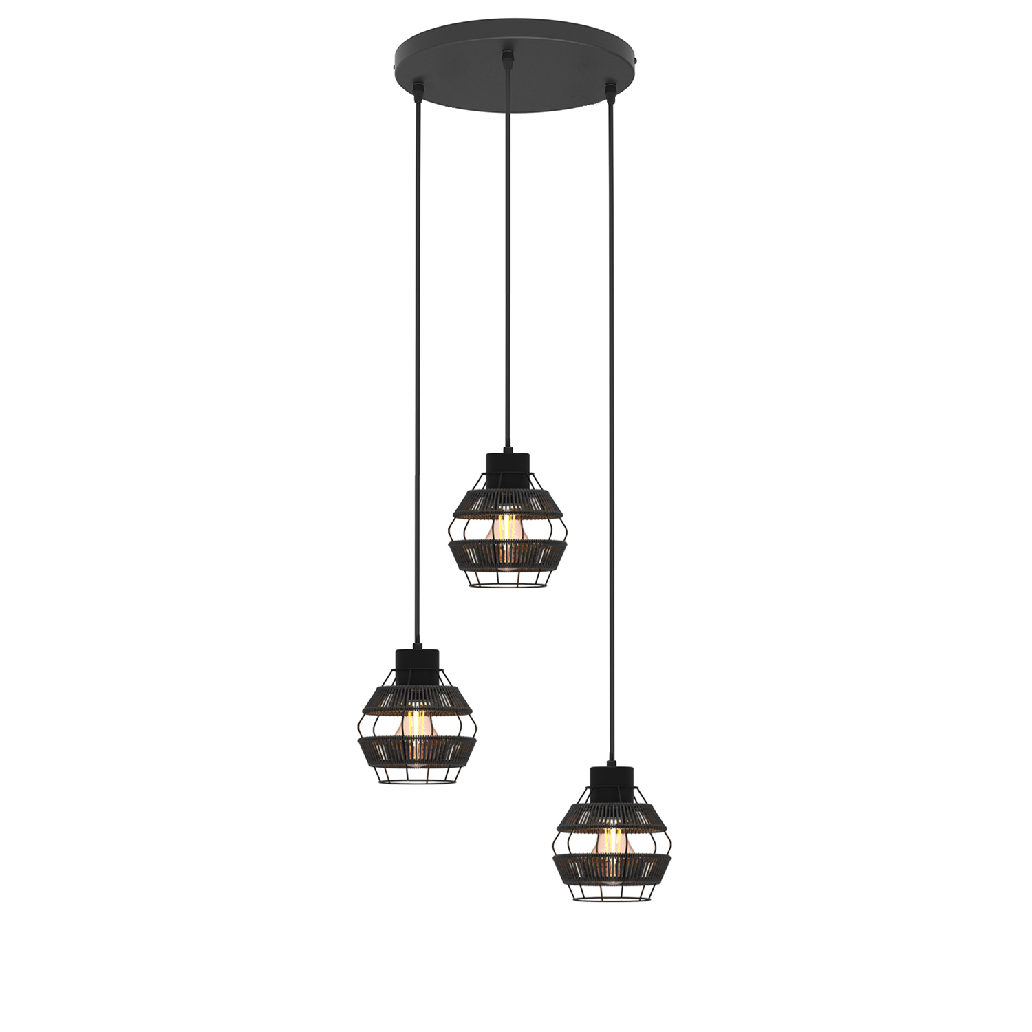 Pendant Lamp na may Natrual na Estilo