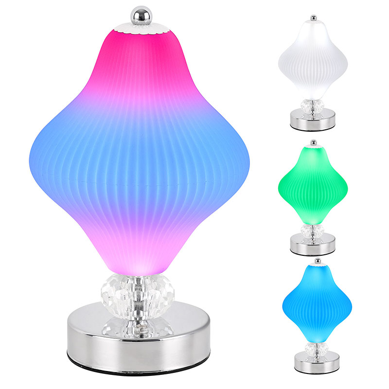 RGB color change table lamp para sa cordless