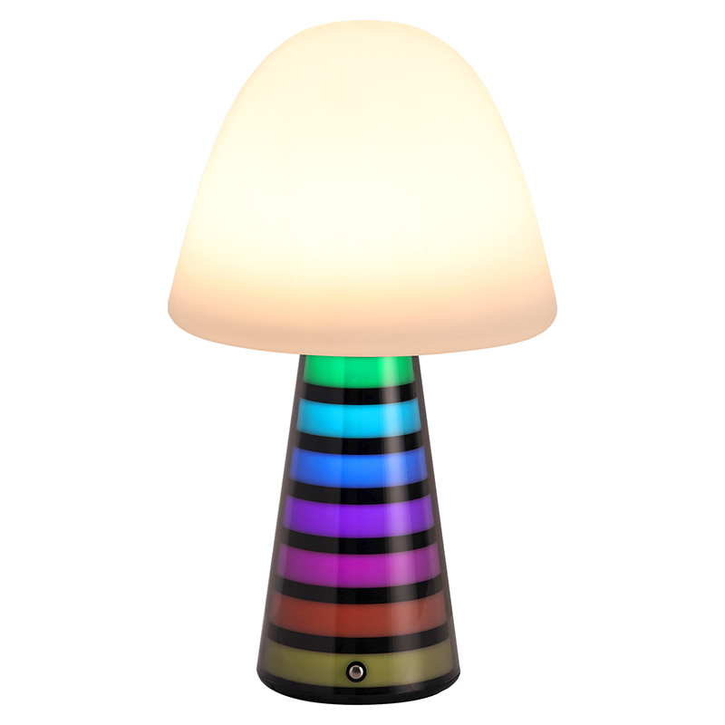 RGB Color Change Table Lamp With Mushroom Shade