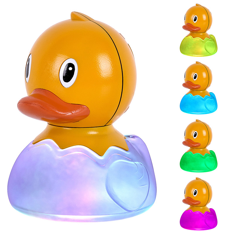 RGB Duck Lamp na May Maulap na Liquid