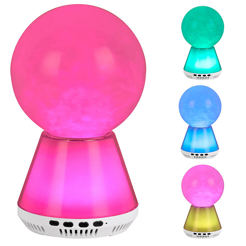 RGB LED glitter lamp na may bluetooth control