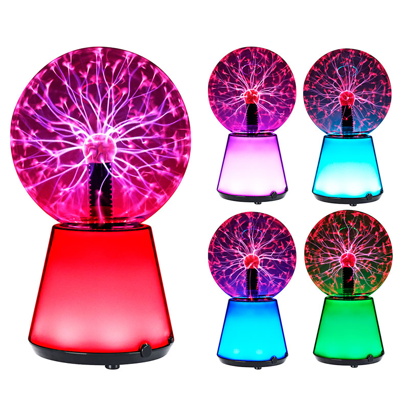 RGB Night Light Base Maliit na Plasma Ball