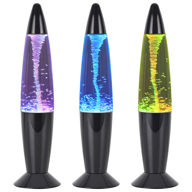 Buhawi glitter night light lamp