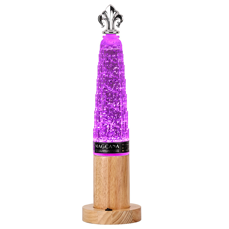 Tower shade glitter table lamp