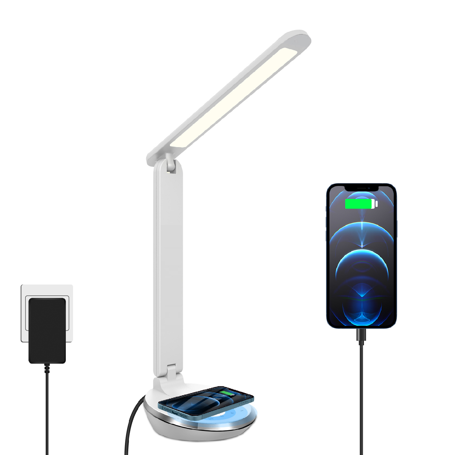 Wireless Charge Led Desk Lamp